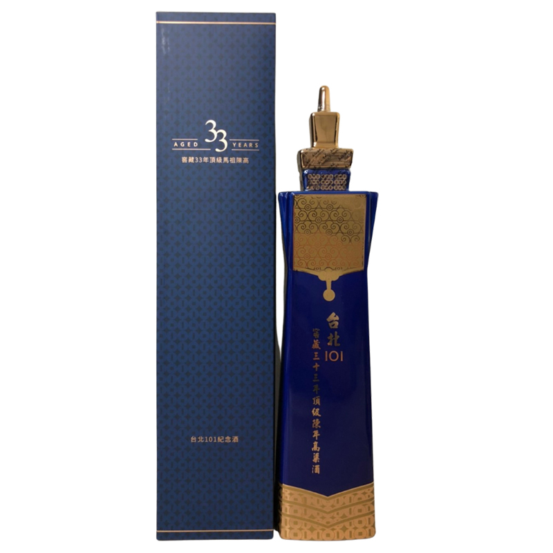 台北101窖藏33年頂級陳年高粱酒700ml | 酒成功詢價網